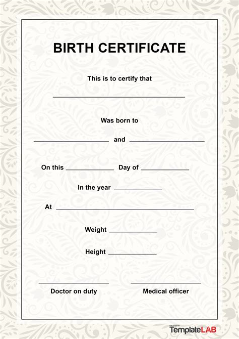 Date Of Birth Format